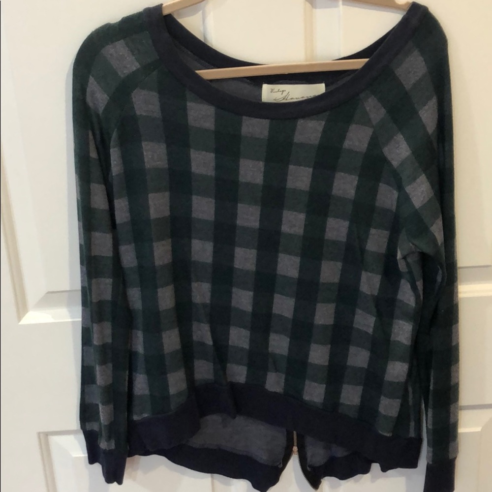 Vintage Havana Plaid Long Sleeve